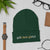 Gold Link Cuffed Beanie