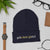 Gold Link Cuffed Beanie